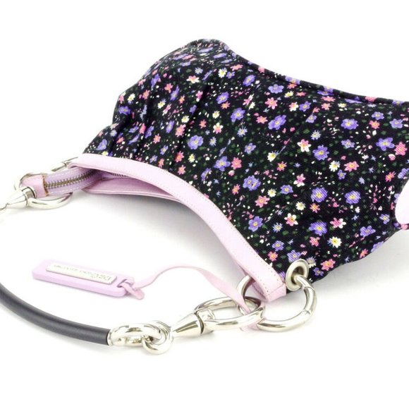 DOLCE & GABBANA Handbag Flower pattern series Canvas Leather Auth used T9890 - Picture 4 of 8